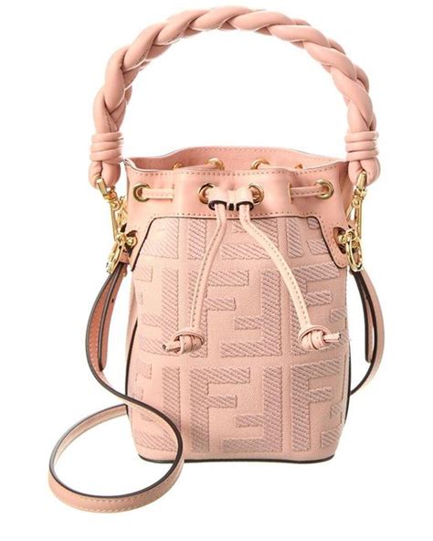 fendi hot pink bag|fendi hot pink bucket bag.